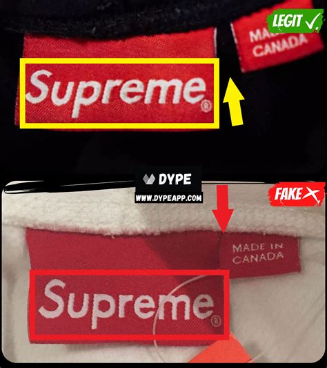 supreme clothing fake|how to check for fake supreme.